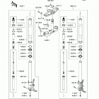 Concours 14 ABS (ZG1400-CAF) Передняя вилка