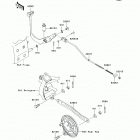 KLX110 (KLX110-CAF) Педаль тормоза