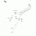 KLX110 (KLX110-CAF) Подножка
