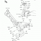 KLX110L (KLX110-DAF) Крепление двигателя