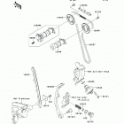 KLX250SF (KLX250-WAF) Распред вал