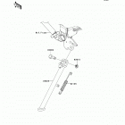 KLX250SF (KLX250-WAF) Подножка