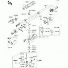KX250F (KX250-XAFB) Руль