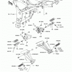 Ninja 250R (EX250-JAFA) Подножки