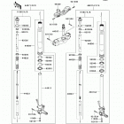 Ninja ZX-10R (ZX1000-FAF) Передняя вилка