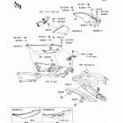 Ninja ZX-14 (ZX1400-CAF) Боковые обтекатели