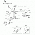 Ninja ZX-14 (ZX1400-CAFA) Руль