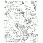 Ninja ZX-14 (ZX1400-CAFA) ТОПЛИВНЫЙ БАК