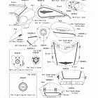 Vulcan 1700 Voyager ABS (VN1700-BAF) Decals(black / red)(baf)