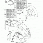 Vulcan 900 Classic LT (VN900-DAF) Fenders(jkavn2d1 7a011497-)