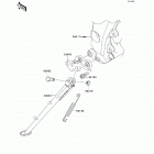 Z1000 (ZR1000-DAF) Подножка