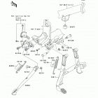 Concours 14 ABS (ZG1400-A9F) Подножка