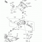 KLX140  (KLX140-A9F) Глушитель