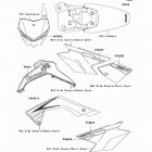 KLX140L  (KLX140-B9F) Decals(b9f)(green)