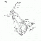 KLX140L  (KLX140-B9F) Рама