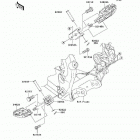 KX450F Monster Energy (KX450-E9FA) Подножки