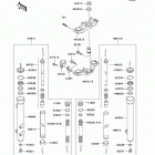 KX65  (KX65-A9F) Передняя вилка (a7f-a9fa)