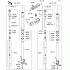 Ninja ZX-10R (ZX1000-E9FA) Передняя вилка