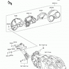 Ninja ZX-14 Monster Energy (ZX1400-C9FA) Приборы