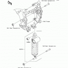 Ninja ZX-14 Monster Energy (ZX1400-C9FA) Амортизатор