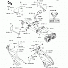 Ninja ZX-6R Monster Energy (ZX600-R9FA) Обтекатели