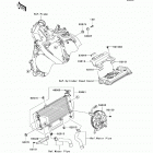 Versys (European) (KLE650-A9F) Radiator(a9f)