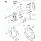 Vulcan 1700 Voyager ABS (VN1700-B9FA) Передний тормоз