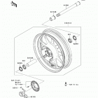Vulcan 1700 Voyager ABS (VN1700-B9FA) Переднее колесо