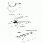 KLX250SF (KLX250-W9F) Decals(ebony)(w9f)