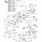 Vulcan 900 Classic (VN900-B9F) Side covers / chain cover(b6f-b9f)