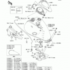 Vulcan 900 Classic (VN900-B9F) Fuel tank(b8f-baf)