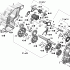 Outlander 800 XT 4 X 4 01- gear box 3