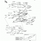 Concours 14 (ZG1400-A8F) Боковые обтекатели