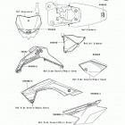 KLX140  (KLX140-A8F) Decals(a8f)(green)