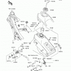 KLX450R (KLX450-A8F) ТОПЛИВНЫЙ БАК