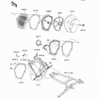 KX450F (KX450-D8F) Воздухозаборник