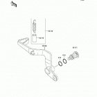 KX65  (KX65-A8F) Педаль тормоза