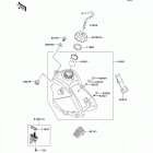 KX65  (KX65-A8F) ТОПЛИВНЫЙ БАК