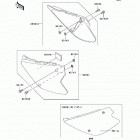 KX85  (KX85-A8F) Боковые обтекатели