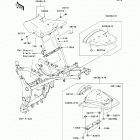 Ninja 250R (EX250-J8F) Сидение