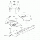 Ninja 500R (EX500-D8F) Decals(black)(d8f)
