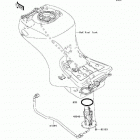 Ninja ZX-14  (ZX1400-C8F) ТОПЛИВНЫЙ НАСОС