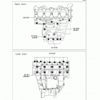Ninja ZX-6R (European) (ZX600-P8F) Болты крепления картера