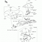 Ninja ZX-6R (European) (ZX600-P8F) Сидение