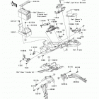 Ninja ZX-6R (European) (ZX600-P8F) Детали рамы (зад.)