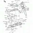 Ninja ZX-6R (ZX600-P8F) Заднее крыло