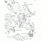 Versys (European) (KLE650-A8F) Боковые обтекатели