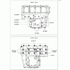 Z1000 (ZR1000-B8F) Болты крепления картера