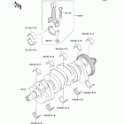 Z1000 (ZR1000-B8F) КОЛЕНЧАТЫЙ ВАЛ