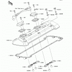 Z1000 (ZR1000-B8F) Крышка головки цилиндров